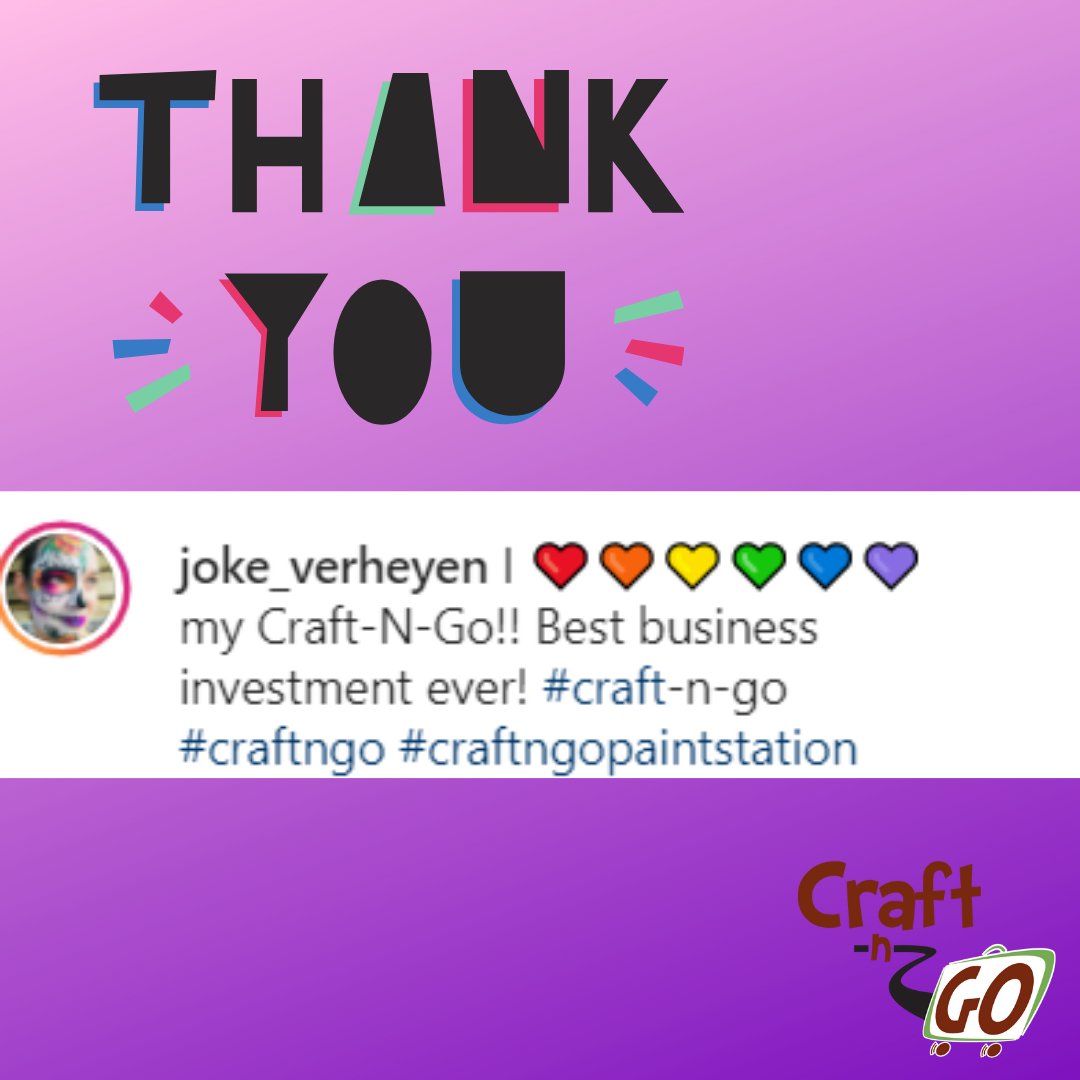 craftngo's tweet photo. "Best Investment Ever!" We love hearing this! Thanks @Joke - Grime &amp; glittertattoos @joke_verheyen
#customerreview #craftngo #facepaintkit #facepaintsetup #facepainter #facepaintenvy #splitcakes #shareyourfacepaint #professionalfacepainter https://t.co/dEpCahrk7P