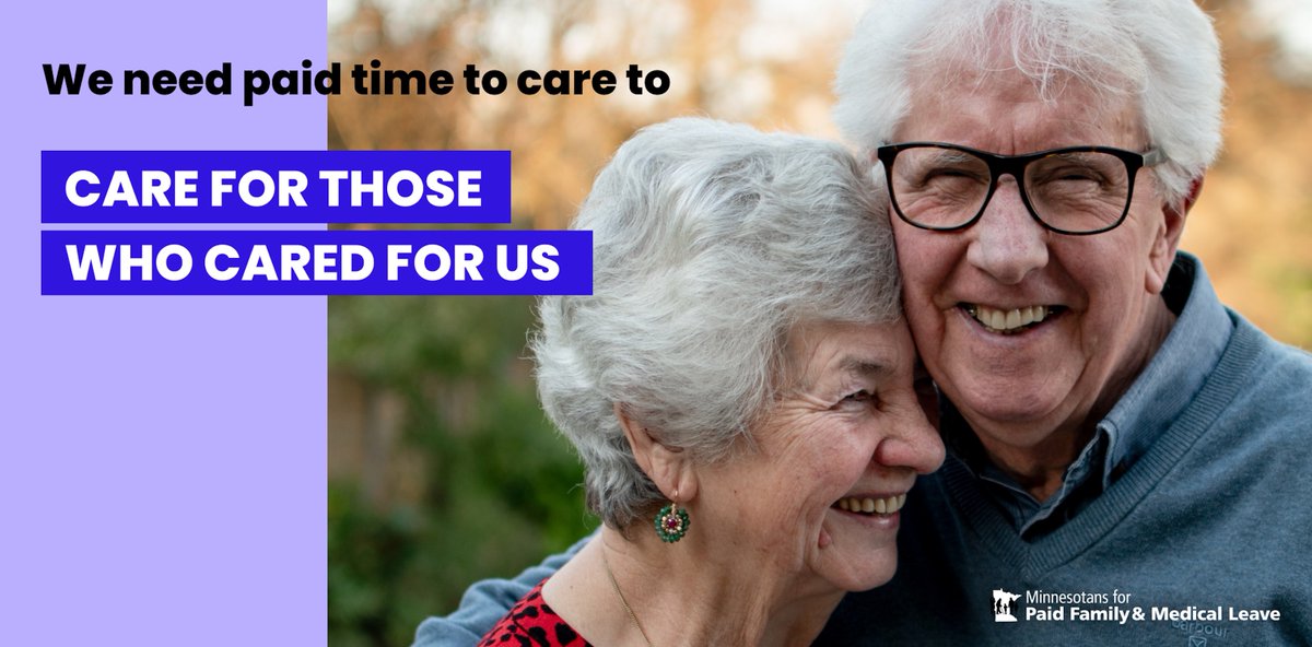 aleta4mn's tweet photo. As a doc I know what it means to be at the bedside of loved ones in need. We all contribute & all deserve paid time to care, yet only 14% of Minnesotans have this right. #MNLeg pass #PaidLeaveMN now! #mnvalues https://t.co/v6ZCsvRmUK