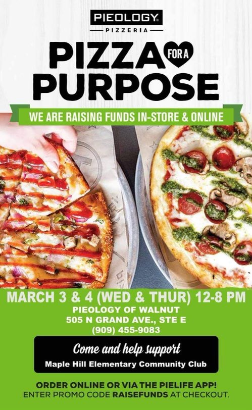 Maple Hill Community, Come support our Family Night Out and help a local business!