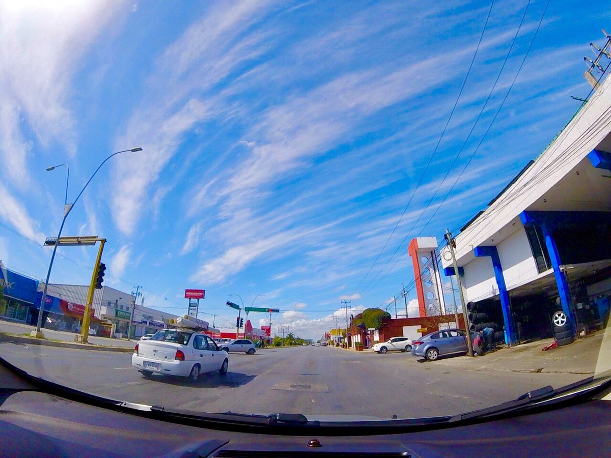 CorysbackOne's tweet image. Nombre, esas nubes de hace ratito me encantaron. ☁️ 
#GoproSession #Cancun