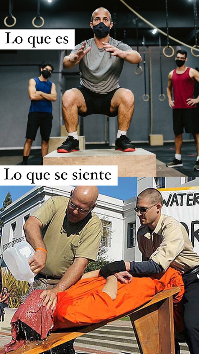 Mrweak7's tweet photo. ENTRENAR CON MASCARILLA https://t.co/PTH0GRa91p