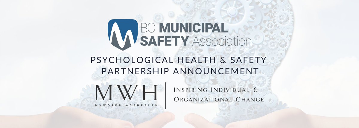 At MyWorkplaceHealth, we're very excited to be announcing our partnership with BC Municipal Safety Association in addressing the gap in knowledge around Psychological Health and Safety in the workplace. Learn more here: bit.ly/3kfjgZb