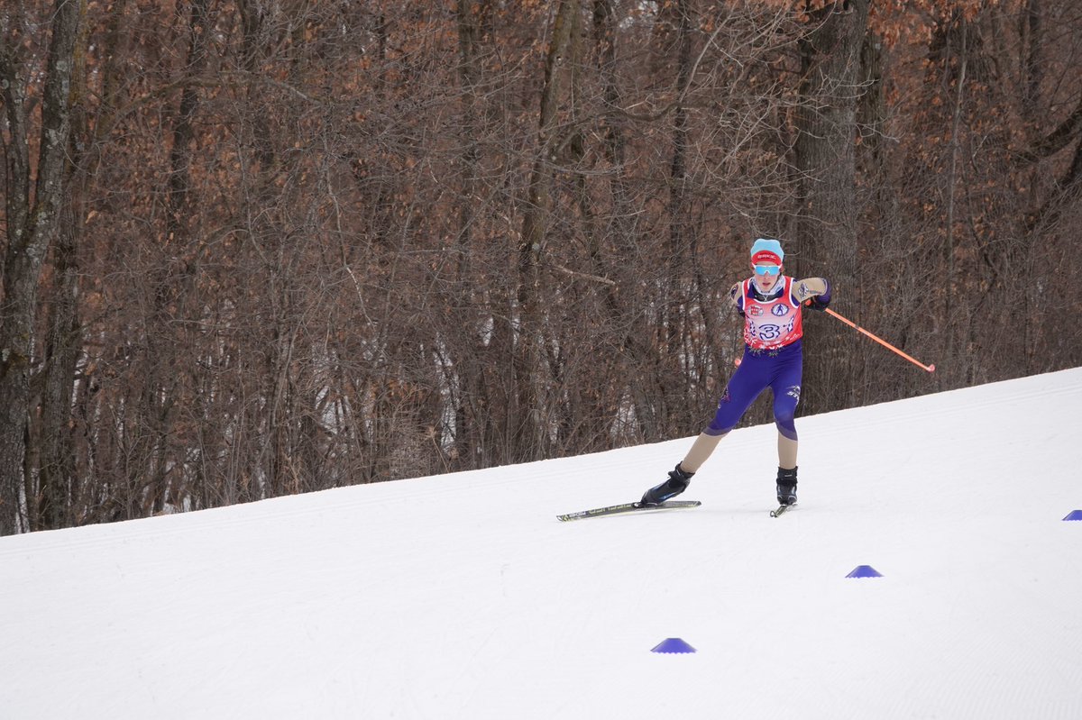 Pics from day 1 of the Conference Championships! Both boys and girls currently in 3rd place. Top finishers: Ben Scheller, Bennett Adams, Ellen Adams, Anika Sather. Nice work - to be continued with a classic race on Thursday, February 25th!