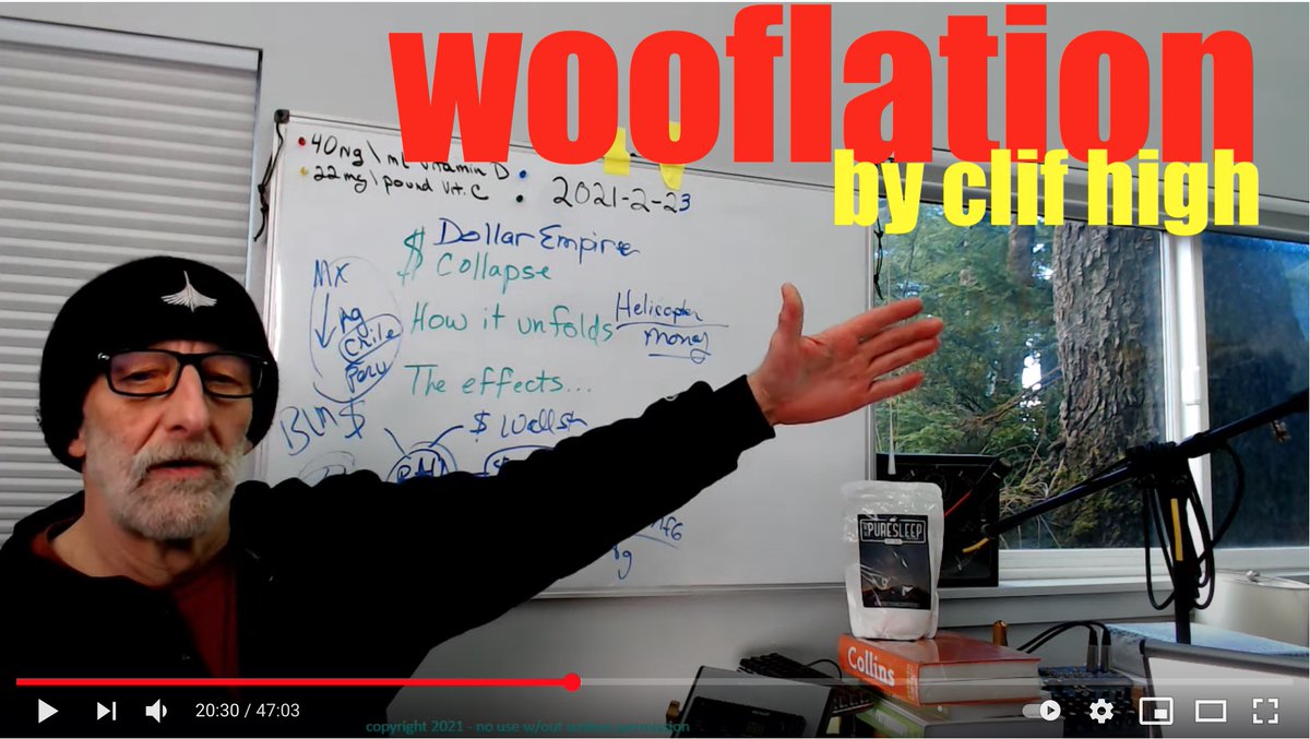 Jean-Claude (@beyond_mystic) on Twitter photo 🚩🚩🚩MUST WATCH ❗️ WOOFLATION by clif high
🔴VIDEO : youtu.be/G7xdKHYPpKk
🙏PLEASE RE-TWEET!🙏
<a href="/clif_high/">clif is antiselenite</a> <a href="/MaryamHenein/">Maryam Henein/ (aka BeeLady) / Non Psyop</a> <a href="/RealistNews/">Realist News Jsnip4</a> <a href="/RoadtoRoota/">RoadtoRoota</a> @CryptoViewing #silvershortsqueeze #dollardeath #inflation #Hyperinflation 🚩🚩🚩MUST WATCH ❗️ WOOFLATION by clif high
🔴VIDEO : youtu.be/G7xdKHYPpKk
🙏PLEASE RE-TWEET!🙏
<a href="/clif_high/">clif is antiselenite</a> <a href="/MaryamHenein/">Maryam Henein/ (aka BeeLady) / Non Psyop</a> <a href="/RealistNews/">Realist News Jsnip4</a> <a href="/RoadtoRoota/">RoadtoRoota</a> @CryptoViewing #silvershortsqueeze #dollardeath #inflation #Hyperinflation