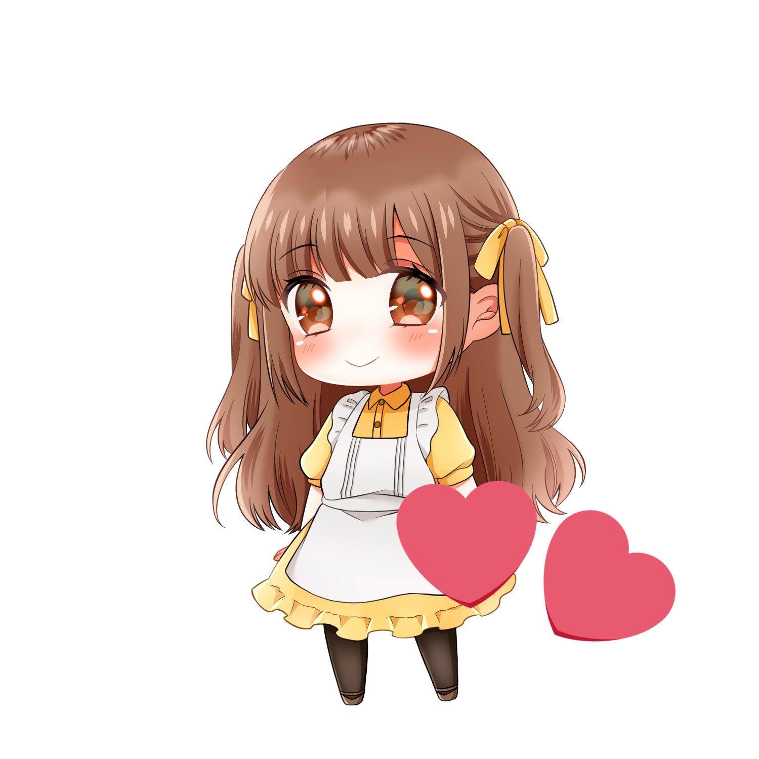 ほんだちる ハロウィンボイス おはようございます なんと ミニキャライラストが完成しました 黄色のワンピースが可愛いっ ㅇｖㅇ T Co 3rqcqqodv1 Twitter