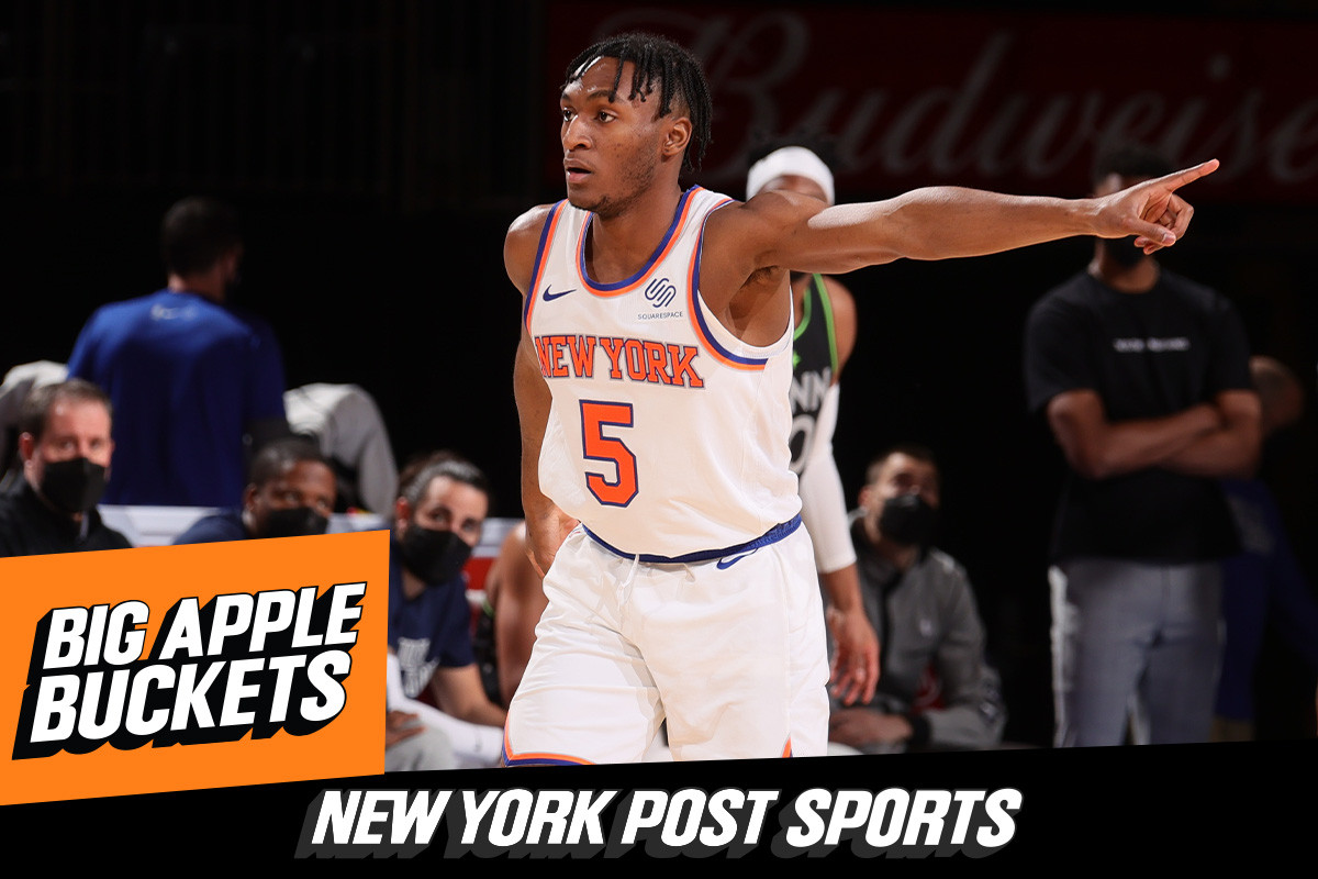 Listen to Episode 34 of 'Big Apple Buckets' Knicks Fans Return feat. Immanuel Quickley