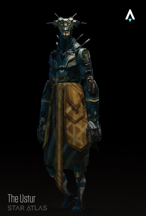 * Star Atlas Future Culture Exploration

The Usturs are a race of androids spawned by an advanced, multi-generational AI who sought to express themself through physicalized form. 

Learn more here discord.gg/GXhUnDwD