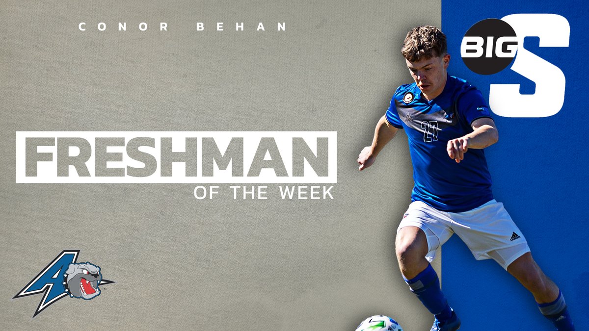 He scored <a href="/UNCAvlMSoccer/">Asheville Men's Soccer</a>'s first goal of the 2020-21 spring season!

<a href="/UNCAvlMSoccer/">Asheville Men's Soccer</a>'s Conor Behan is the #BigSouthMSOC⚽️ Freshman of the Week!