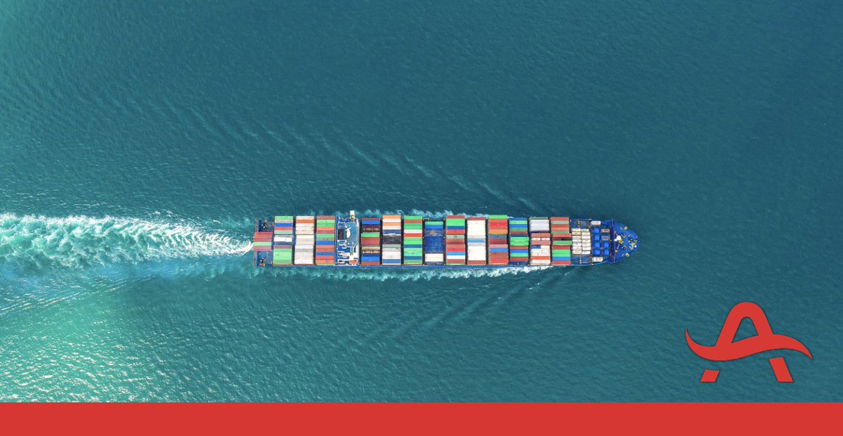 Maersk announced the launch of the world’s first #CarbonNeutral liner vessel in 2023 - seven years ahead of the initial 2030-ambition. 📖 Read more here 👉 bit.ly/3dGtzE7 
#maersk #carbonneutralliner #decarbonisation #globallogistics #cargoship #liner