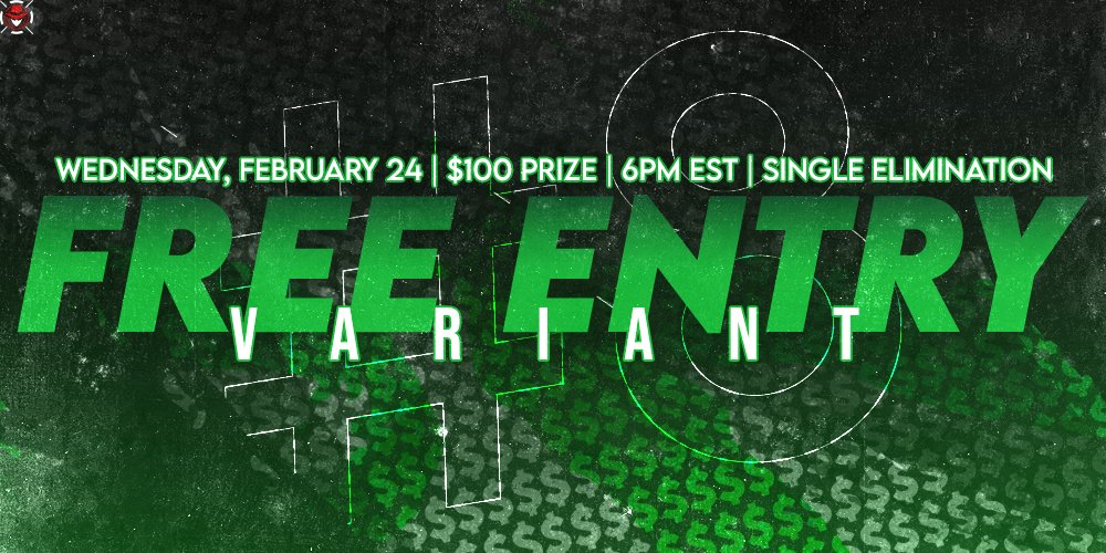 ⚔️4v4 CODAgent $100 FE Variant #8⚔️

📅Wed Feb 24, 6 PM EST

📒CDL + GAs (Presets)

🕹️Bo3 Single Elim

💰$100 PRIZE (FREE ENTRY)!

👊DM to Signup!

🔥Powered by <a href="/361Commission/">The Commission</a> <a href="/TeamSpacetime/">𝓣𝓮𝓪𝓶 𝓢𝓹𝓪𝓬𝓮𝓽𝓲𝓶𝓮 🚀</a> @EBeastyGaming
