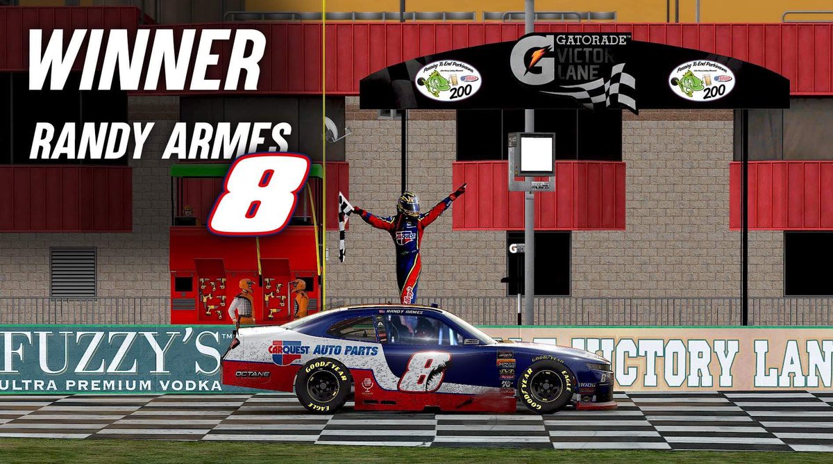SeriesSpeedzone's tweet image. Congratulations to @Squeak8r on winning last nights Passing To End Parkinsons 200 at Auto Club!