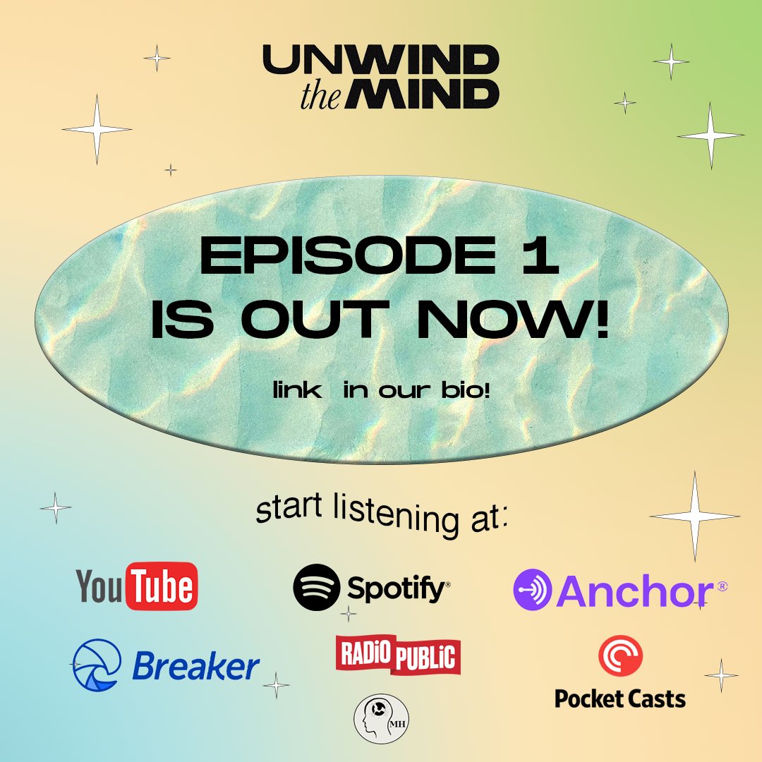 msomorg's tweet photo. UNWIND THE MIND is out now! 💫⭐️✨ This is not a drill 👀 Start listening now 🔮🎙 https://t.co/XMkn0MiQnR