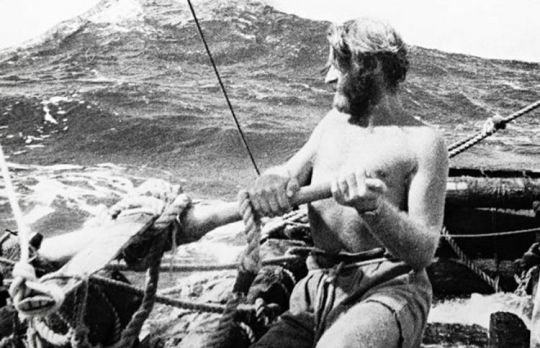 Тур хейердал на плоту через океан. Плот кон Тики. Thor Heyerdahl Kon Tiki. Команда тура Хейердала на кон Тики.