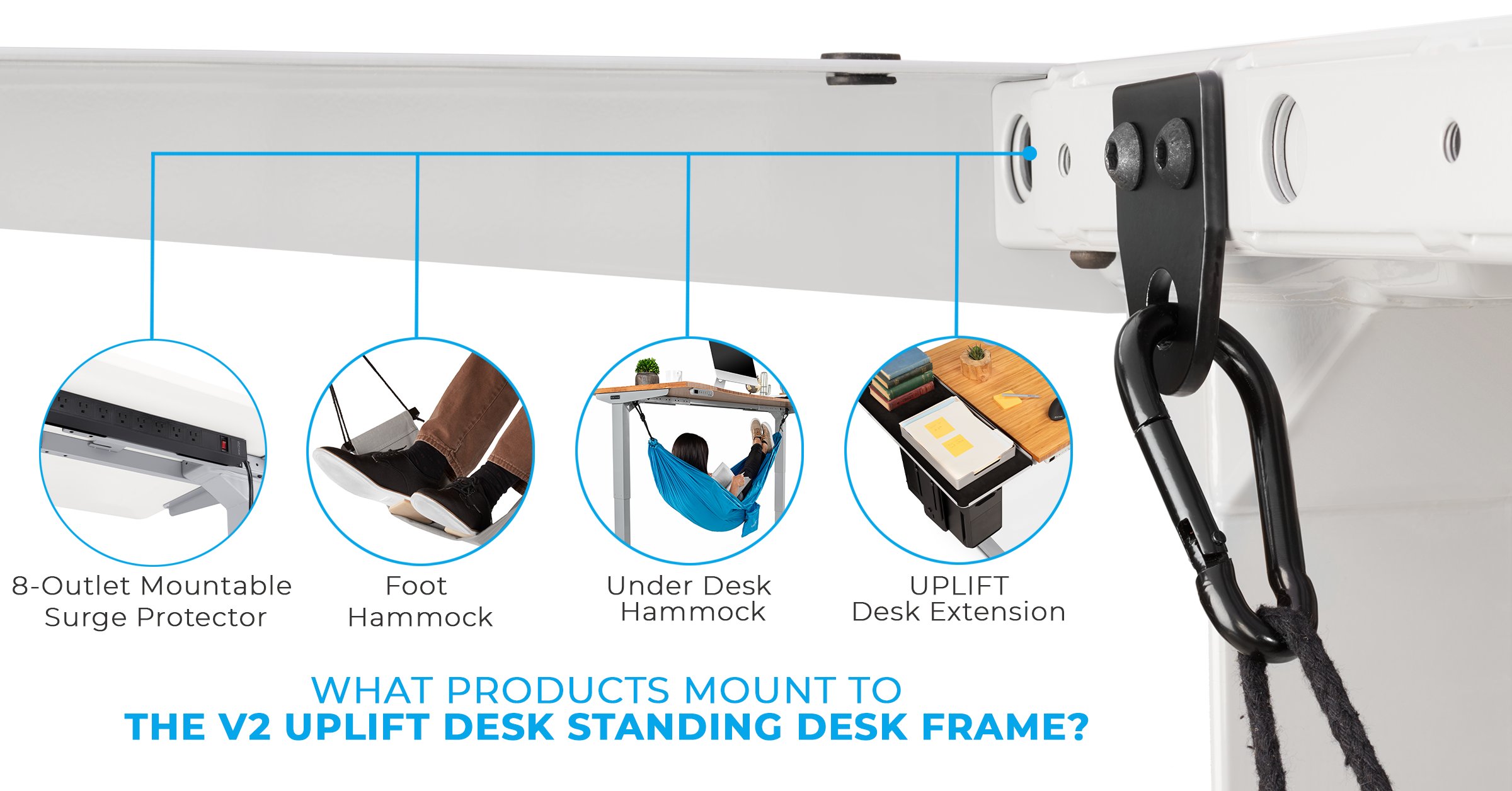 Foot Hammock by Uplift Desk