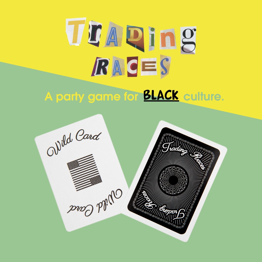TradingRaces's tweet photo. What's the Wild Card? It just might be the most powerful card in the game, if you play your cards right... When a player has a Wild Card, they can name anyone they want. No holds bar.
#BlackOwnedBusiness #BlackHistory #TradingRaces #TradingRacesGame https://t.co/xdM91UxVZ5