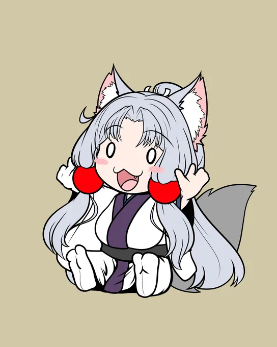 べた塗りと差分作りが終わったのですよ・・・
後は感情表現の漫符と塗り仕上げでちびちゃん立ち絵が完成!

うちのイタコさんっぽさは消えちゃうけど、想像以上にマロ眉が可愛かったから実装しちゃう
(*'Д`) 