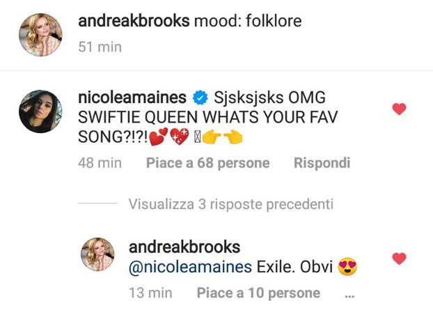 ——; A SWIFTIE! I KNEW I COULD COUNT ON HER!