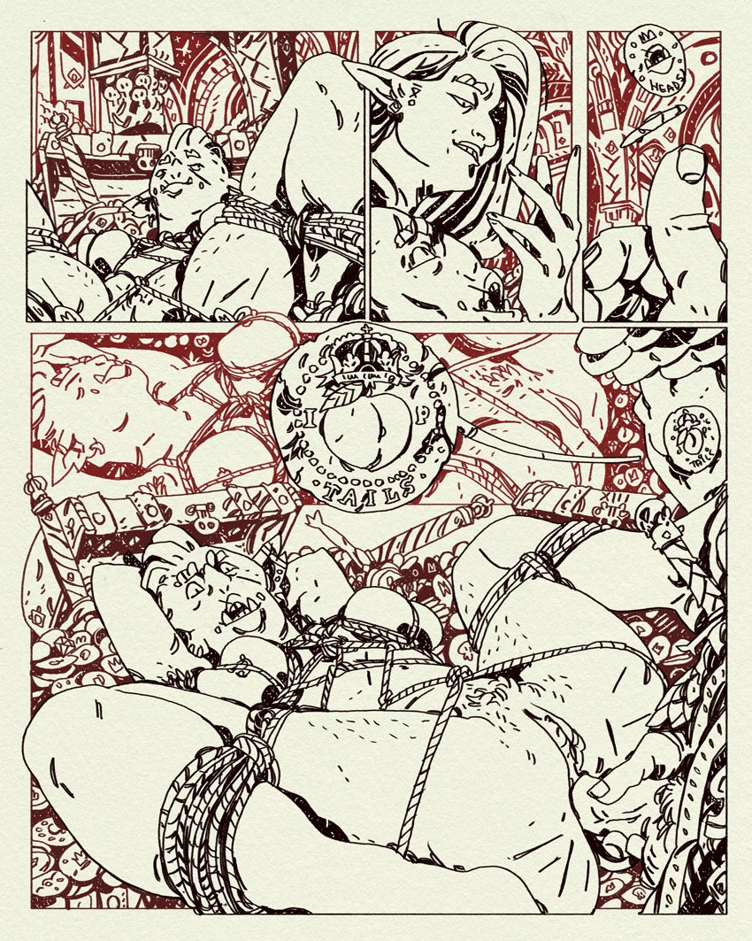 That moment when friends flip a coin to pick heads or tails...