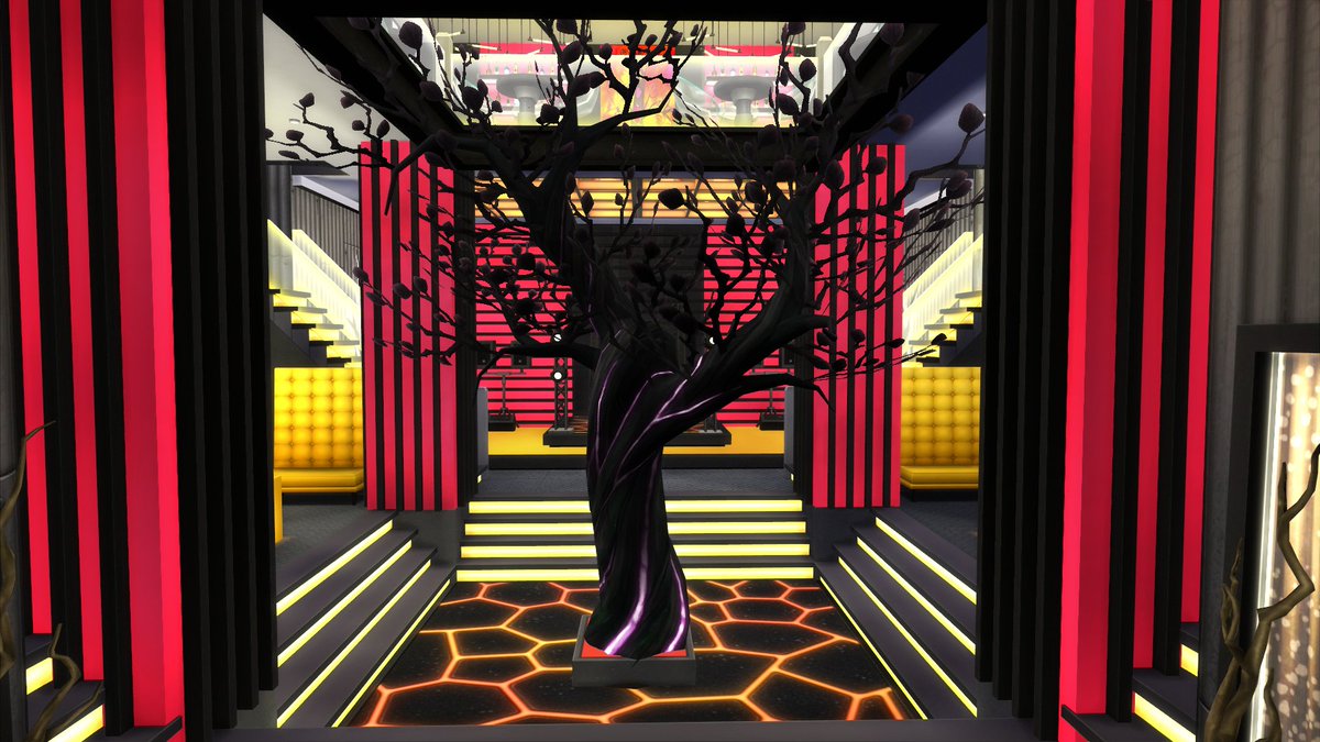 linday_'s tweet photo. This is what came out of Lea's painting! My entry for #MorganaInspires is a nightclub - that's a first for me! Both Linday and Lea seem to be enjoying the place for their girls' night out, at least!
#ShowUsYourBuilds #TheSims4 @TheSims https://t.co/MSAkp4dgqA