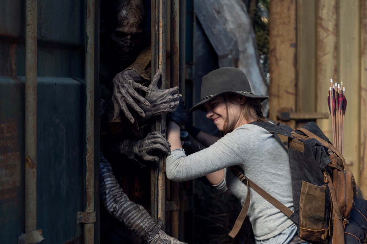 AMCPlus's tweet photo. Maggie's back. #TWD https://t.co/B8W2bZuFnj