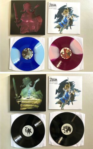  Breath Of The Wild Vinyl Full Set Exploration Reveries  Memories Not Moonshake - auction details