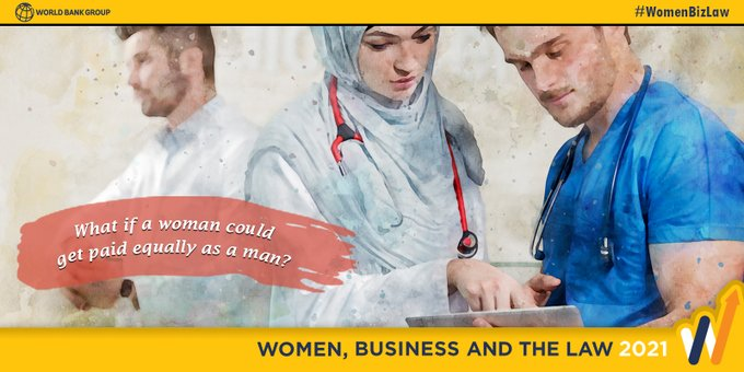 jakobkopperud's tweet photo. The pace of #GenderReforms must be faster. The last edition of my favorite @WorldBank annual report #WomenBizLaw report analyzes countries’ progress & #COVID19’s impact on #GenderEquality! #Get2Equal Read it here: https://t.co/Zif5S7dPs0 https://t.co/bNblhR8PGG