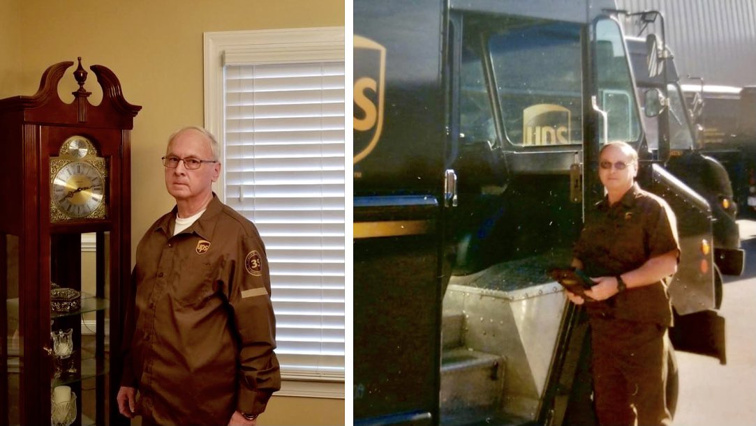 Chico88's tweet photo. As @UPS welcomes so many @UPSers joining the 25 year Circle of Honor for save driving, we have many other #UPSDrivers like William Guy a #UPSer for 47 years celebrated 40 years of safe driving. We have the safest drivers at #UPS.
(πΈ:Chellie Redinbo)
#proudupser #weareups https://t.co/kNyqlnZaSf