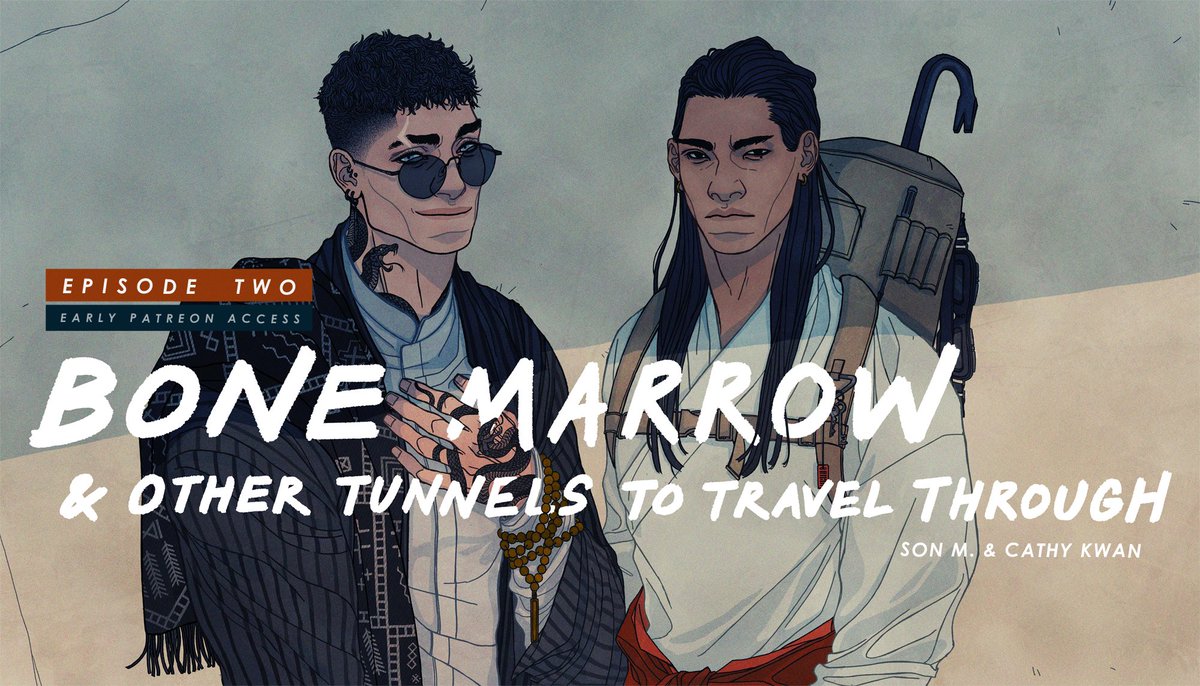 completelycathy's tweet photo. AHHH!! We get to meet Zāl properly in the new episode of Bone Marrow!! I REALLY LOVE how @bogboogie wrote his &amp; Kwong’s interactions &amp; banter!!

Early Patreon Access to ep 2 for only $1 https://t.co/biO8RR7Pq9 👻✨ https://t.co/guPBv6vg8x