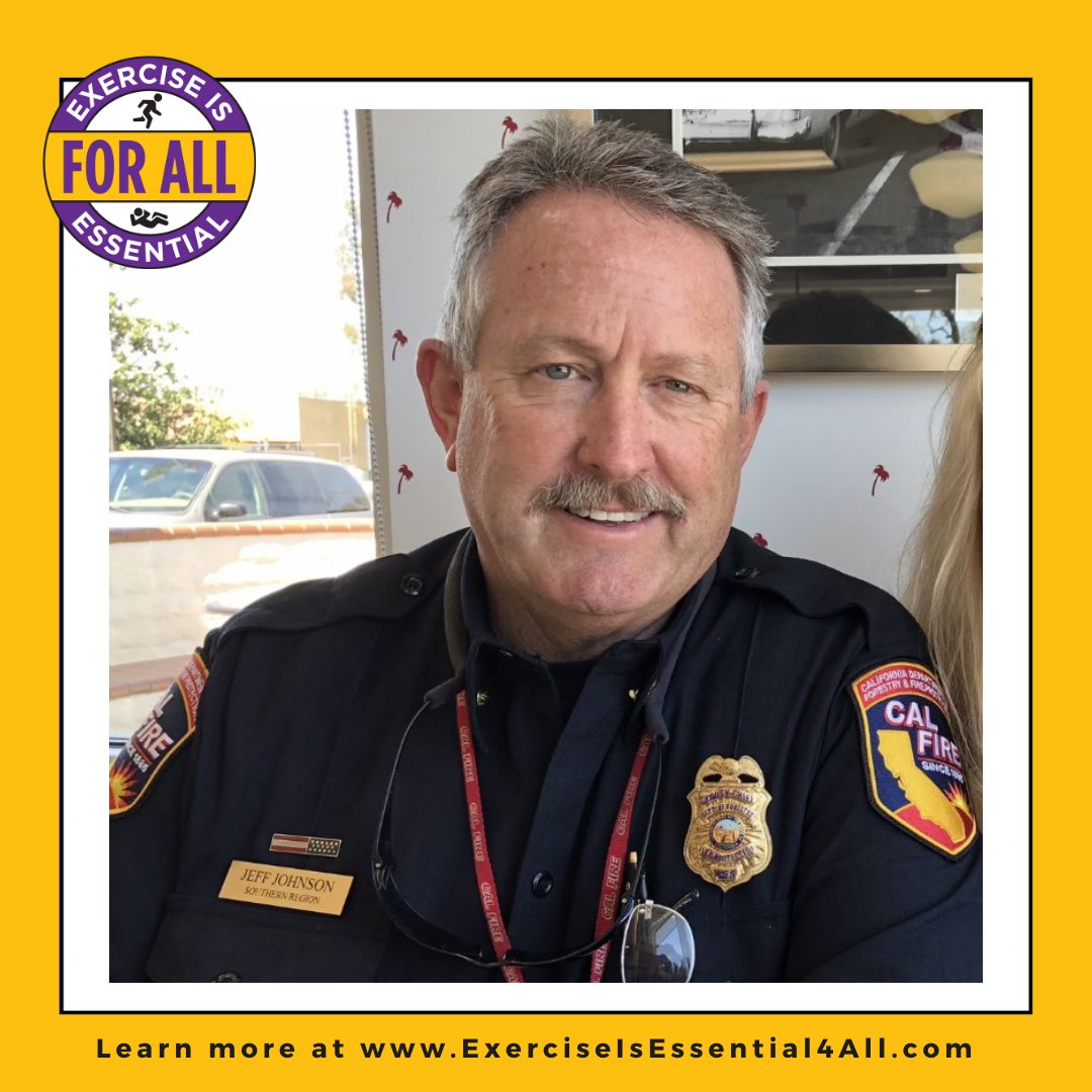 "As a lifetime career firefighter we need to be able to work out both on &amp; off duty. We utilize our local gyms to be able to stay physically fit and ready to assist the public during emergencies... gyms are essential and vital to our physical and mental well being." —Jeff, Corona
