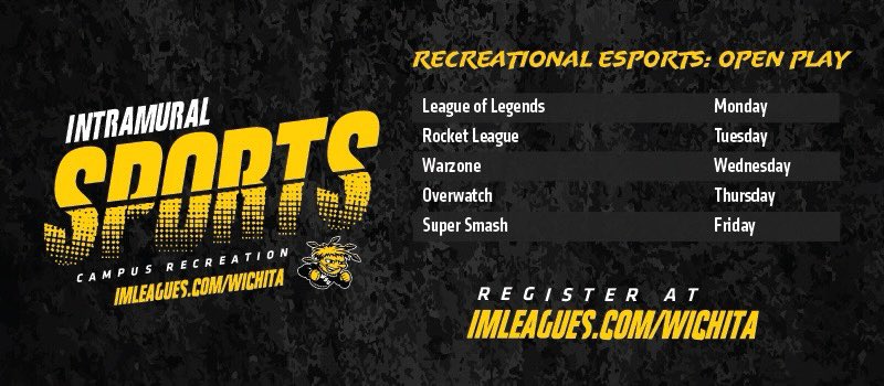 WSUSportProgram's tweet image. Stop by the Heskett Center for some Rocket League action this evening at 7:00pm. Bring your friends for some casual play.