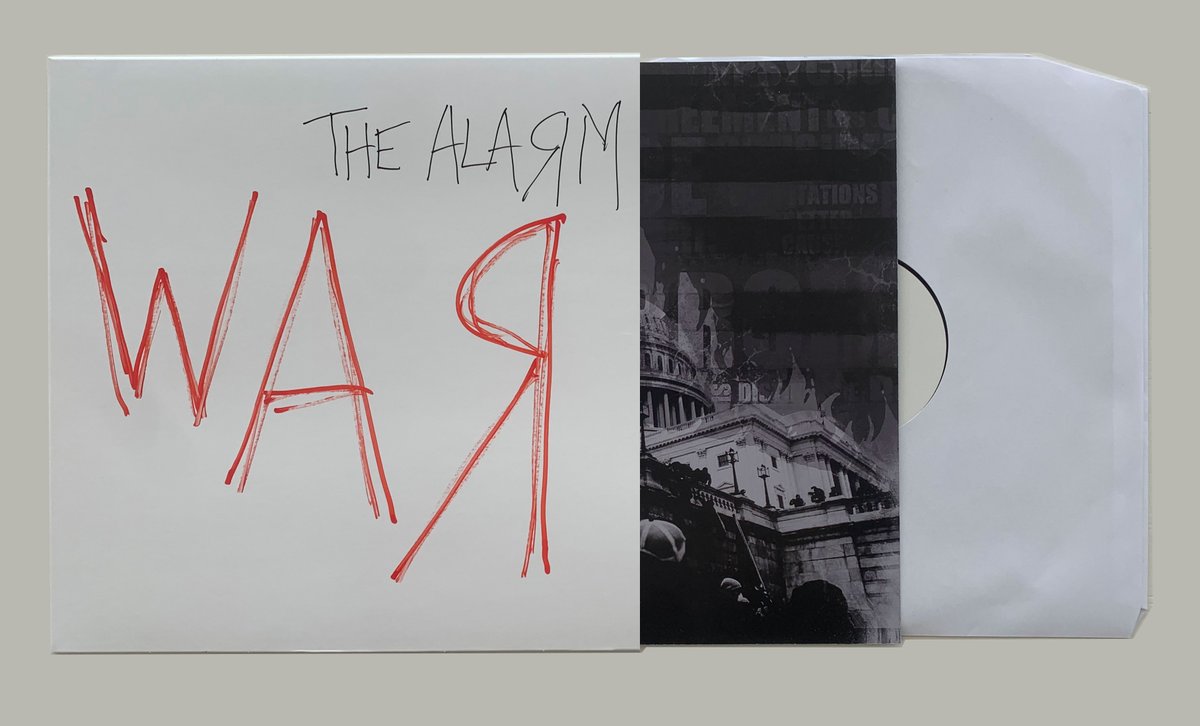 Last chance to order the hand cut vinyl edition of WAR by THE ALARM. No more orders taken after Feb 24th 2021. Order your ultimate collectors vinyl edition now. Every LP is handpainted &amp; signed by Mike Peters. Get your vinyl copy of WAR by THE ALARM here: bit.ly/2ZPJibP