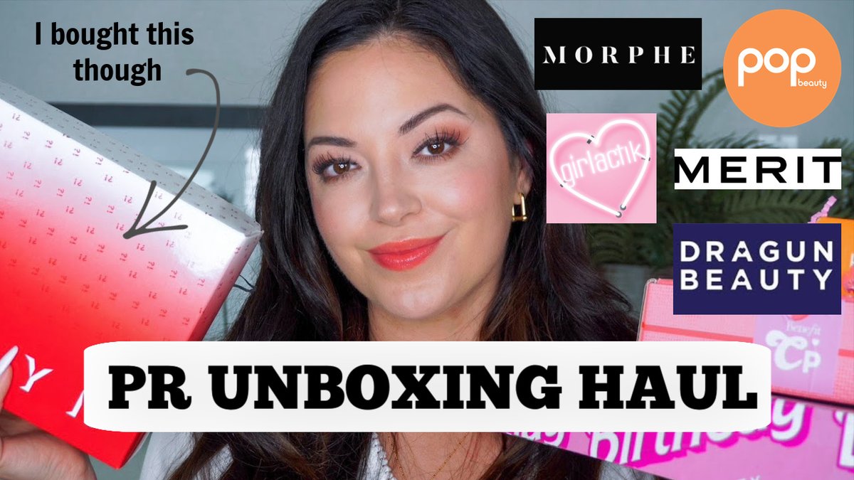 PR UNBOXING HAUL || JACLYN COSMETICS, MORPHE, BENEFIT, POP BEAUTY &amp; MORE youtu.be/lsxT3DEAXwc