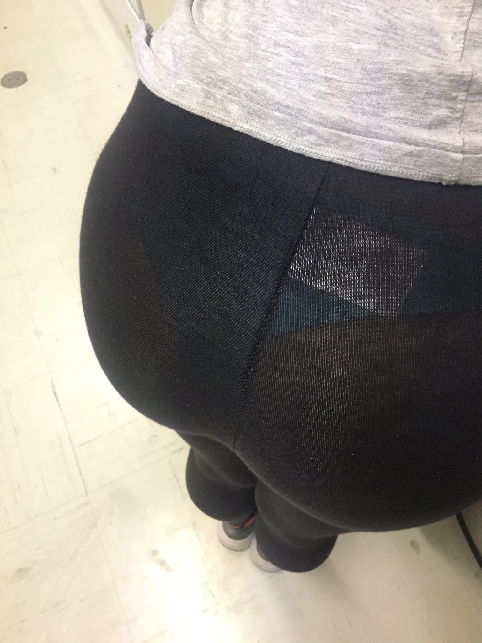 Mel on X: Looks like I should have stopped wearing these #leggings to the  #gym quite some time ago! #fitnessgirl #fitness #thong #seethrough #sheer   / X