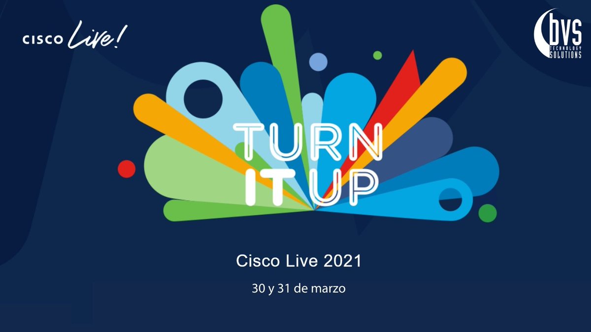 Ya puede reservar su lugar para el evento virtual  #CiscoLive2021. Dos días de inspiración, soluciones e innovación dedicados a la comunidad IT.
Inscríbase: ciscolive.com/?dtid=osolin00…