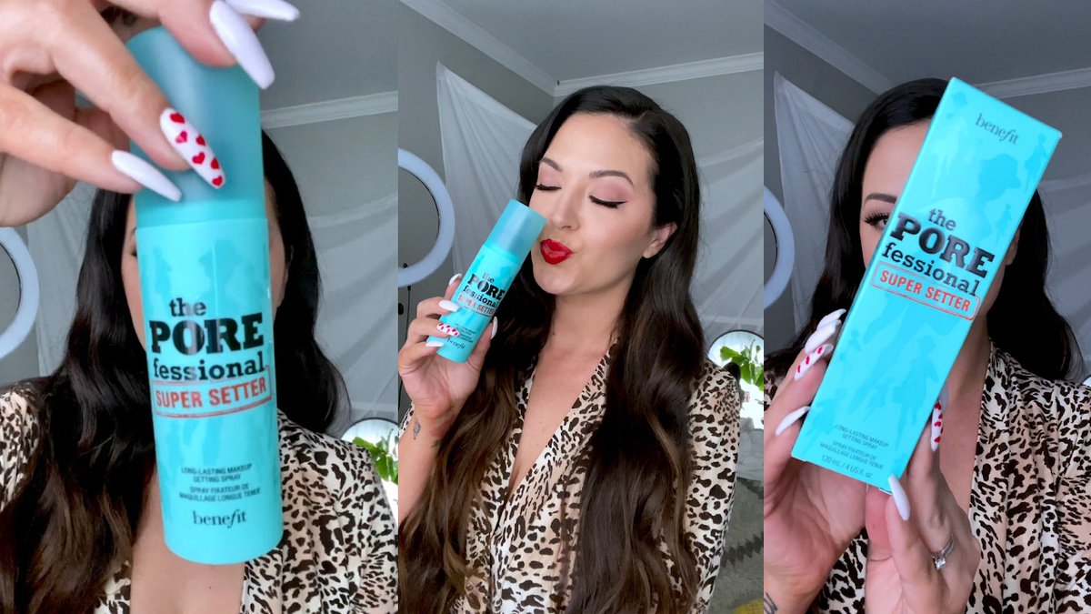 *QUICK REVIEW* <a href="/BenefitBeauty/">Benefit Cosmetics US</a> POREfessional MAKEUP SETTING SPRAY || HOW IT COMP... youtu.be/Kp-x9rMruWg