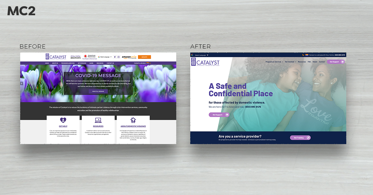 Catalyst Domestic Violence Services is made up of dedicated and compassionate individuals 💜💜💜 Their mission is to reduce and prevent domestic violence through crisis intervention; community education; and the promotion of healthy relationships. #WebsiteDesign #MarketingAgency
