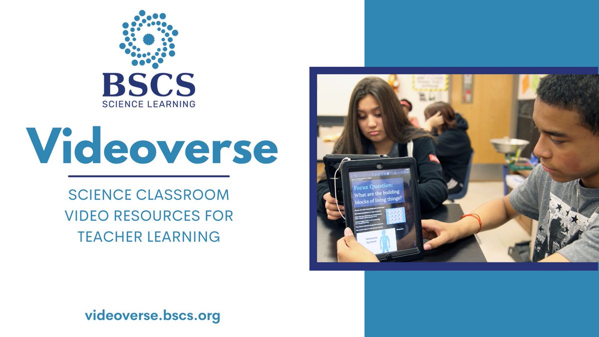 Looking for high quality K-12 science classroom video resources? Register for free access to BSCS Videoverse! videoverse.bscs.org #ScienceEducation #ScienceResources #TeachingResources #STEMed #TeacherLearning #STEM #ScienceTeachers