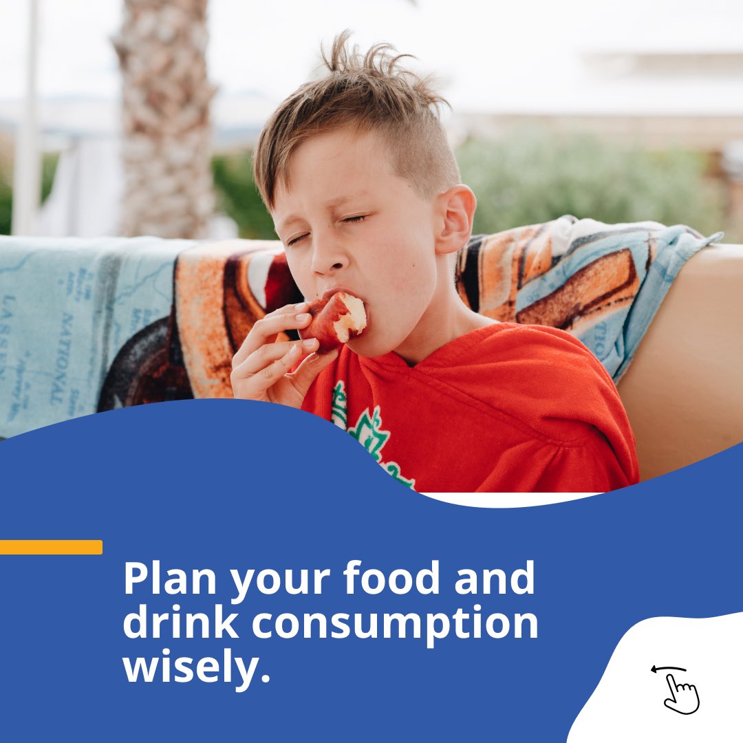 ~ Tip Tuesday ~

We often overlook our food and drink consumption when we’re having fun. Plan your meal times and snack breaks the night before you visit the park, so you can stay energized throughout the day.