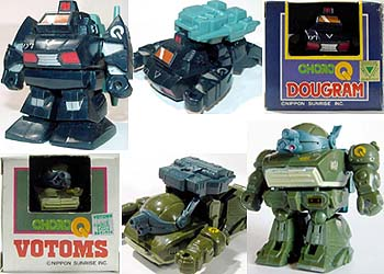 CHORO Q VOTOMS フィギュア(タカラ チョロQ ボトムズ 装甲騎兵 CHORO Q VOTOMS フィギュア(タカラ チョロQ ボトムズ 装甲騎兵