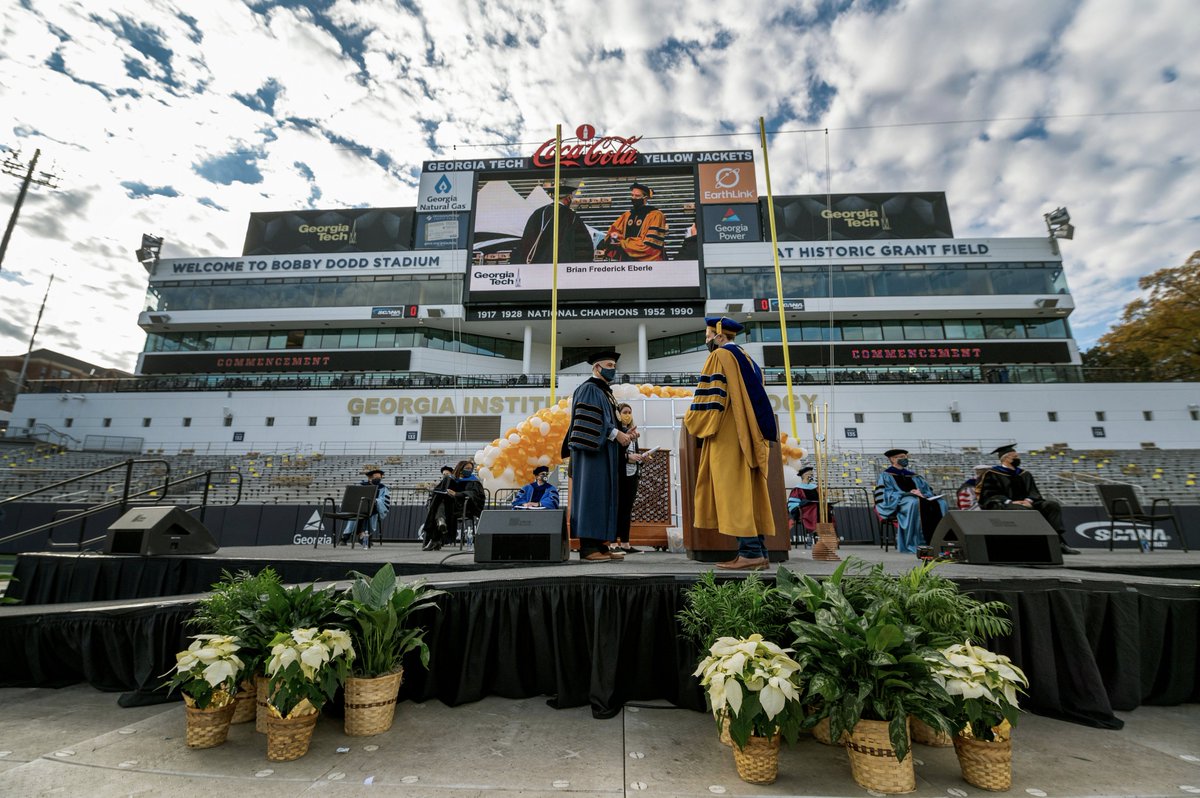 GeorgiaTech's tweet photo. Georgia Tech graduates more engineers than any other college or university in America.🎓

We also award more engineering degrees to women than any other institution in the country. 👍🏾

Happy #EngineersWeek 🐝 https://t.co/yvoivceFRA