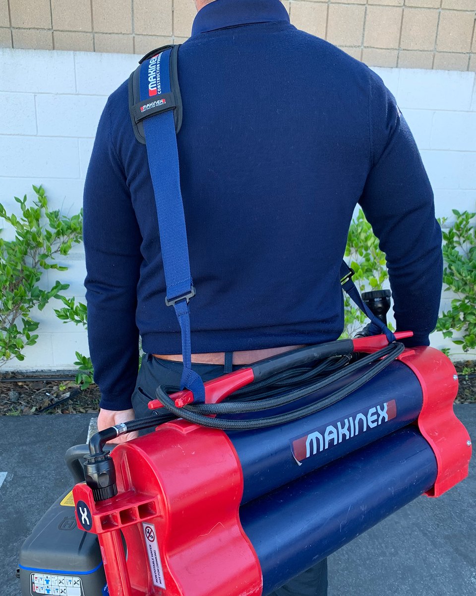 Makinexusa's tweet image. 💦 Our portable water source, the Hose 2 Go, just got even more portable! 

The new H2G Strap allows one to carry it wherever they might need to get the job done Faster, Safer, and Easier!! 

#Makinex #Hose2Go #portablewater #watersolutions #water #concretecutting #csda #onthejob