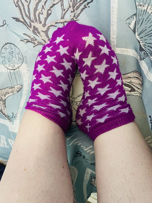 Before.  After.   Can you imagine how those little feet smell after 8 hours spent standing and sweating