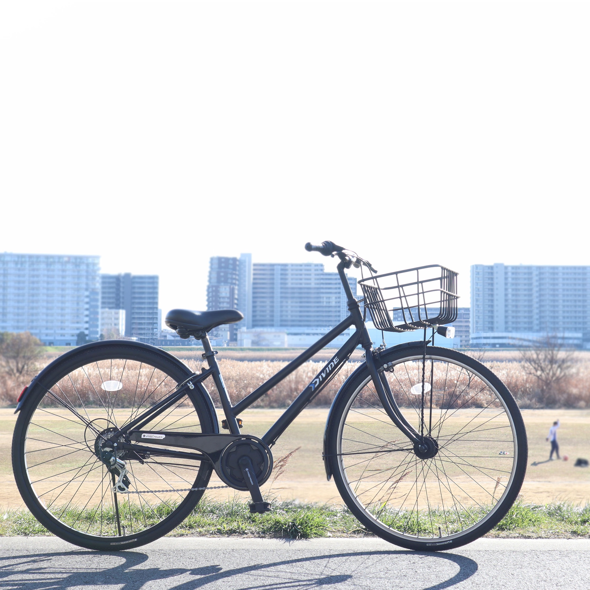 サイクルオリンピックのフリーパワー付き折り畳み自転車 （徹底