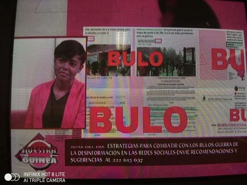 CaekoDa's tweet photo. Genial el programa del lunes
A las 16:00h
#Bulo guerra de la desinformación
En las redes sociales.
Que opina usted?
#RTVGE
#programaNuestraGuinea https://t.co/clqyIS1rtZ