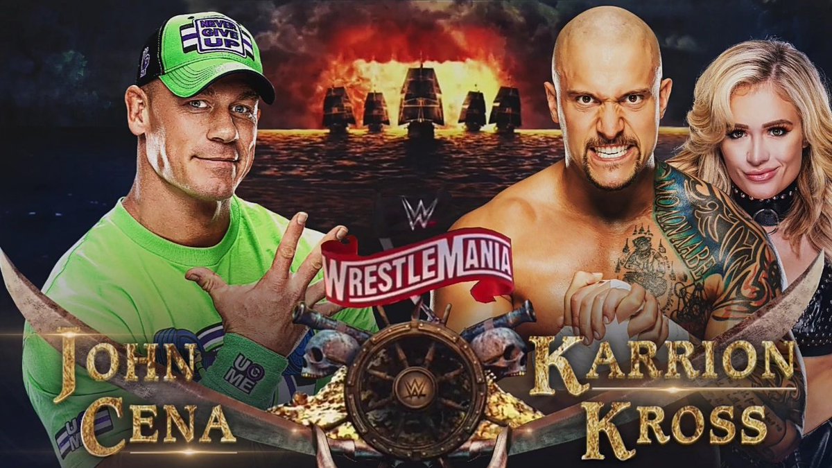 🐍Edwin (Legit Boss)🦋 on Twitter: "Hope to see @WWEKarrionKross vs John Cena one day🔥 #KrossCult⏳❌ #TickTock… "