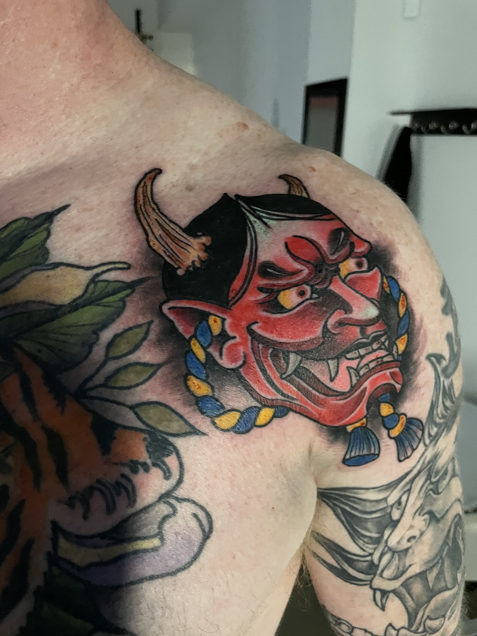 hannya mask tattoo meaning