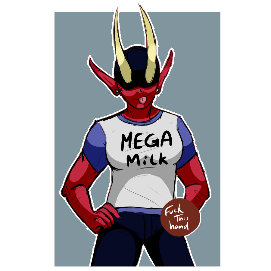 SmugLaughter's tweet photo. aw shit, i do be alive tho have this picture of my lovely demon in his second favorite shirt https://t.co/44kBzan2Mm
