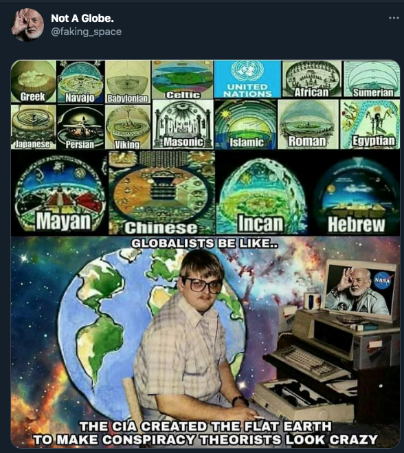 FlatHall's tweet photo. Physicist in action!

#flatearth #stupidity #flatfail #flatbrain https://t.co/hrc3TCWVji