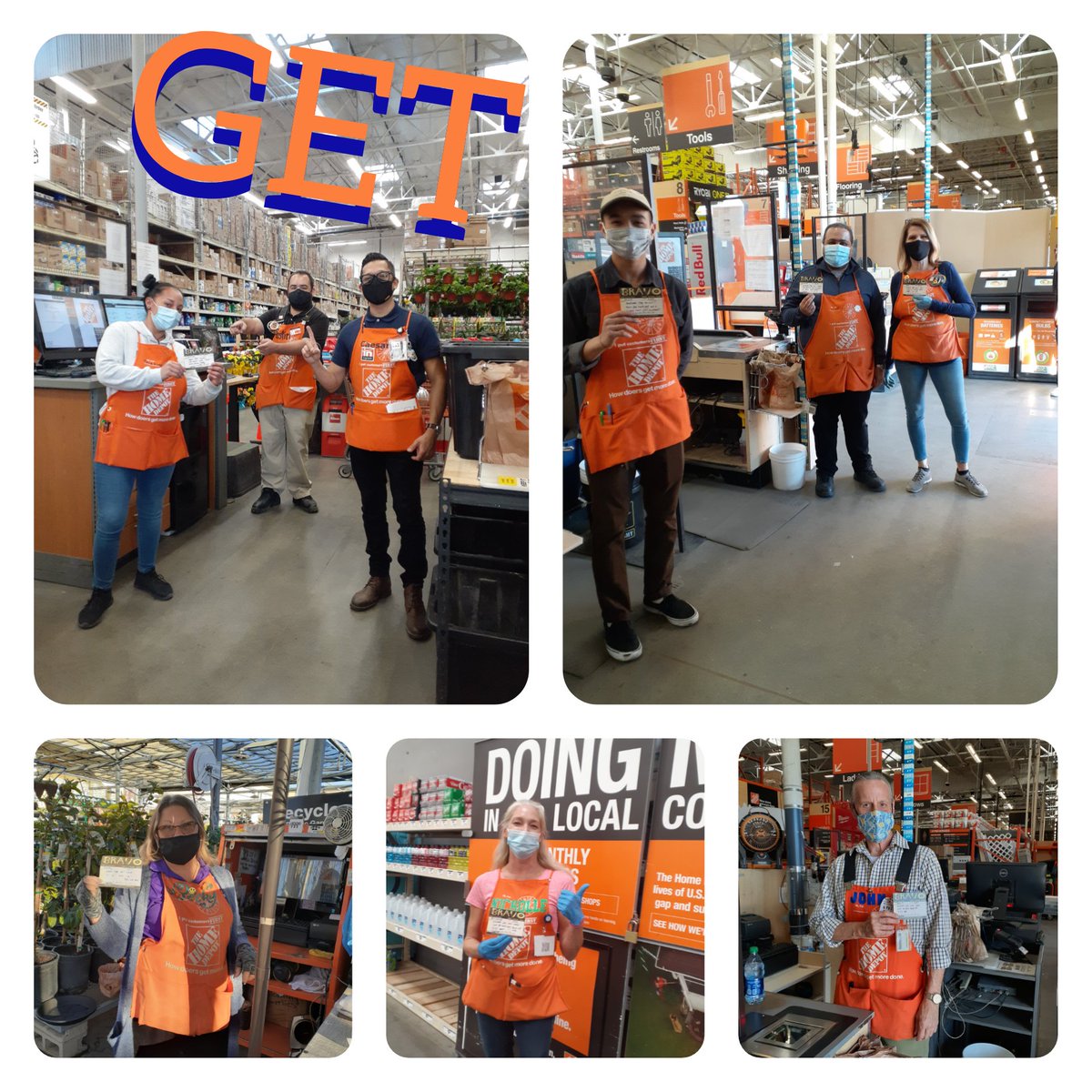 I love it when the team GETs involved! 100% CF and 100%Check-out time! Great job LW!! <a href="/HomeDepot647/">Westminster HD #647</a> <a href="/kari_hd/">Kari</a> <a href="/sophialuna_HD/">Sophia Luna</a> <a href="/ShayePerezTHD/">THD Shaye Perez</a> <a href="/JustinFieldsHD/">JustinFieldsHD</a> <a href="/JabarrBean/">Jabarr Bean</a>