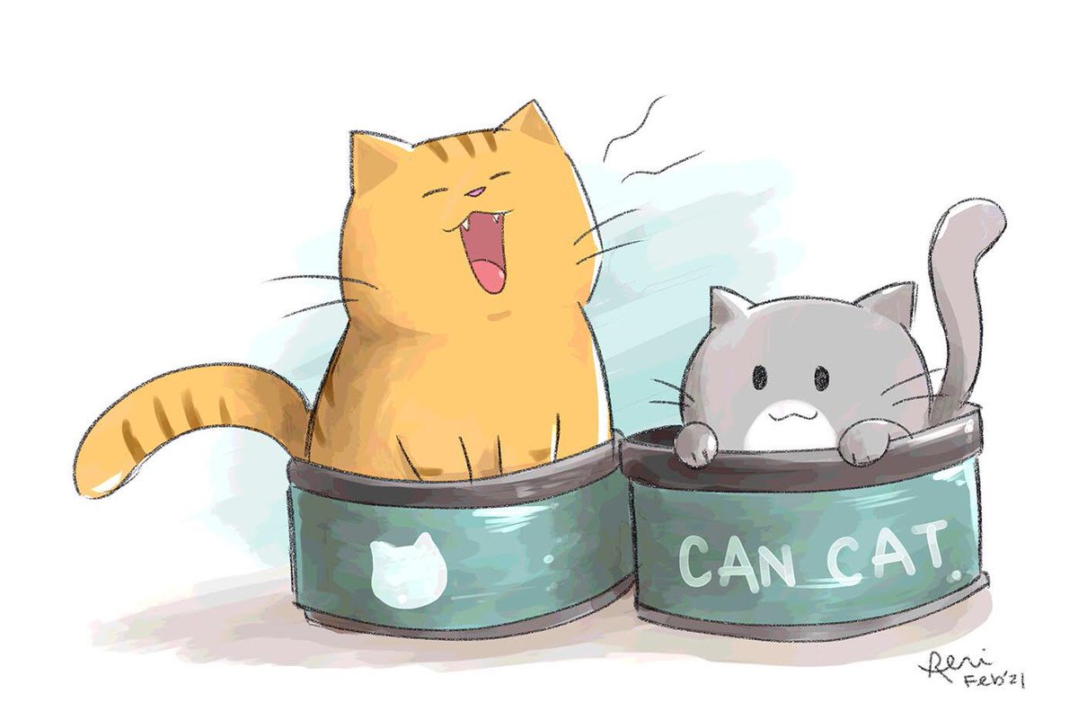 Annnd it’s out! Proud to have helped on making a cover for Julian! 

Another view of CAN cats, a doodle I did after the cover: